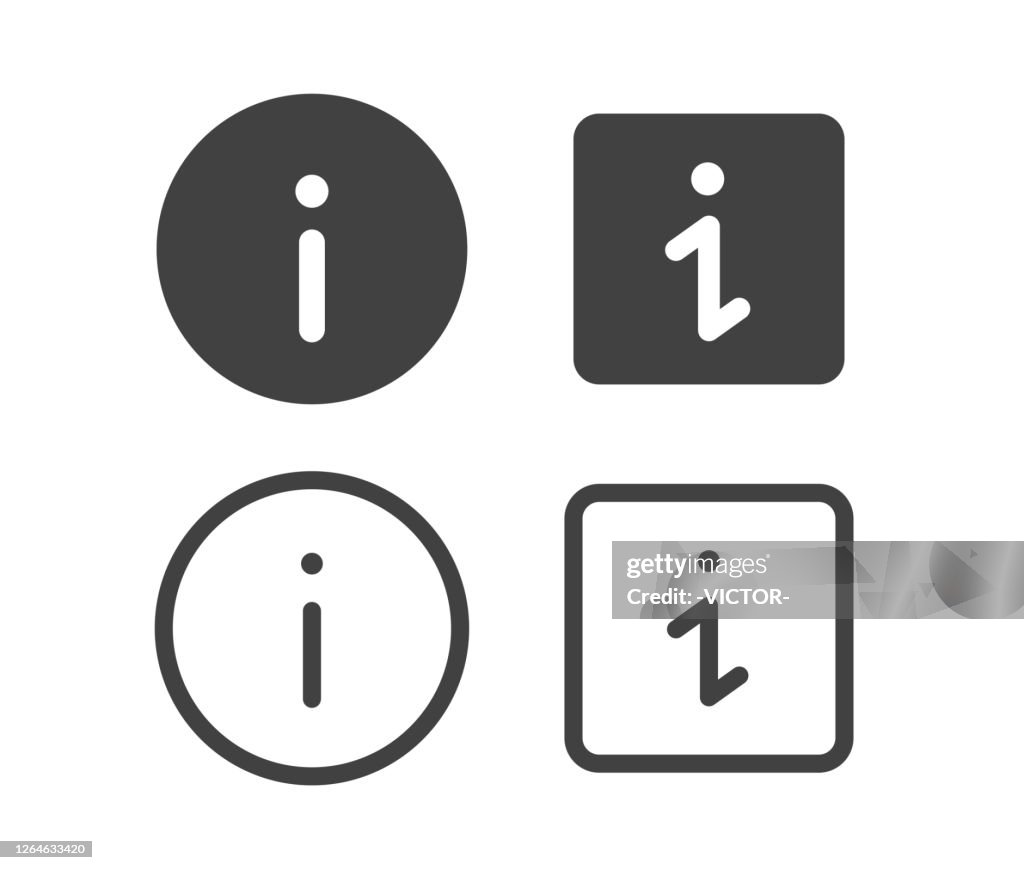 Informationen - Illustration Icons