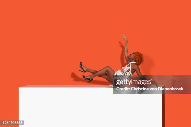 african woman falling down - black madonna stock pictures, royalty-free photos & images