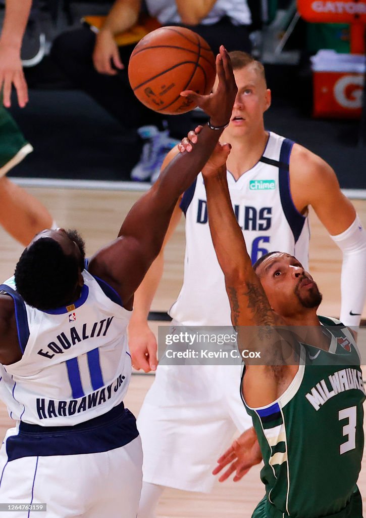 Milwaukee Bucks v Dallas Mavericks