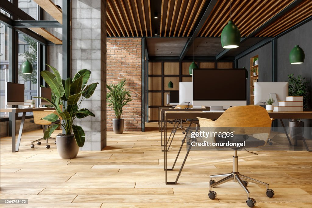 Cómodo espacio de co-working.
