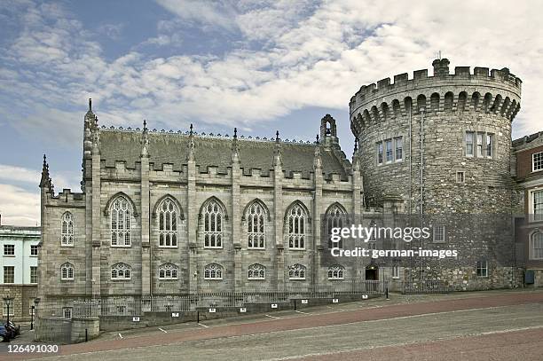 dublin castle, ireland - dublin castle stock pictures, royalty-free photos & images