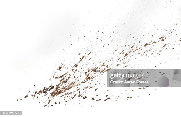 mud splat - bespatterd stockfoto's en -beelden