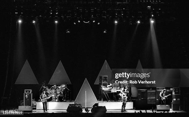 Marillion performing at Ahoy, Rotterdam, 18th June 1986.