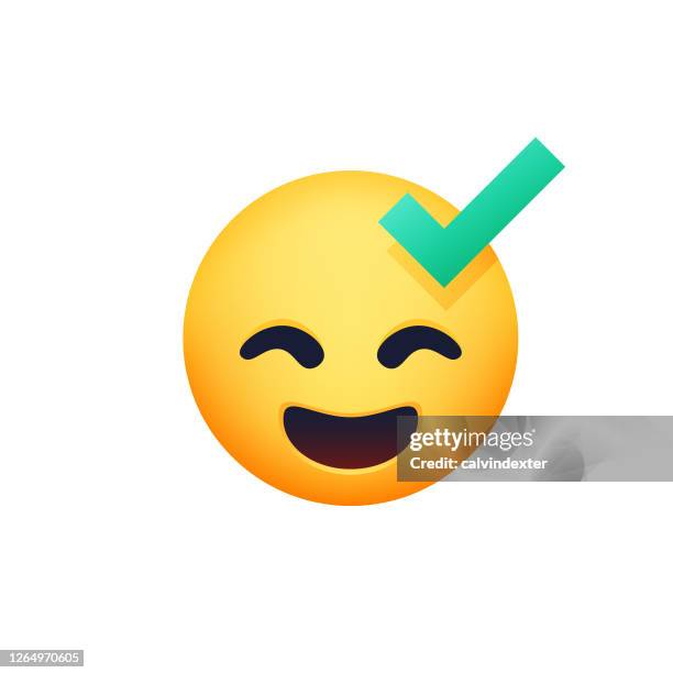 Premium Vector  Flat emoji icon reaction