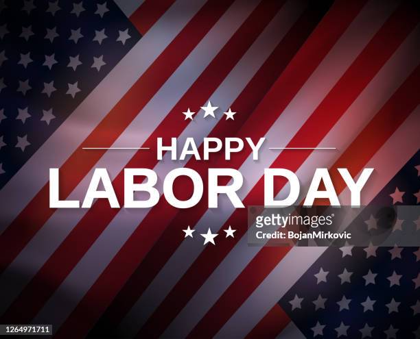 labor day poster. vector - labor day stock illustrations