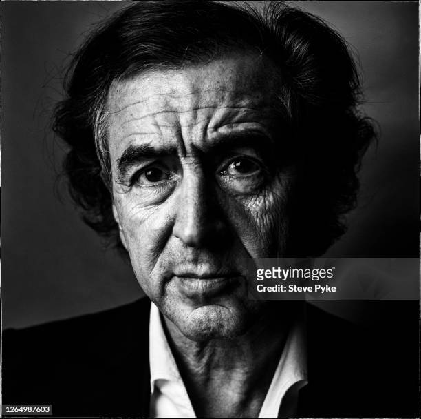 French intellectual and philosopher Bernard-Henri Lévy, also known as BHL, New York City, 16th September 2008. A leader of "Nouveaux Philosophes"...