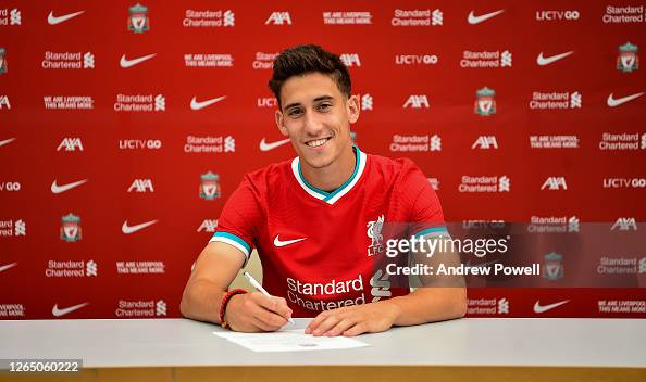 Liverpool Unveil New Signing Kostas Tsimikas Liverpool Unveil New Signing Kostas Tsimikas
