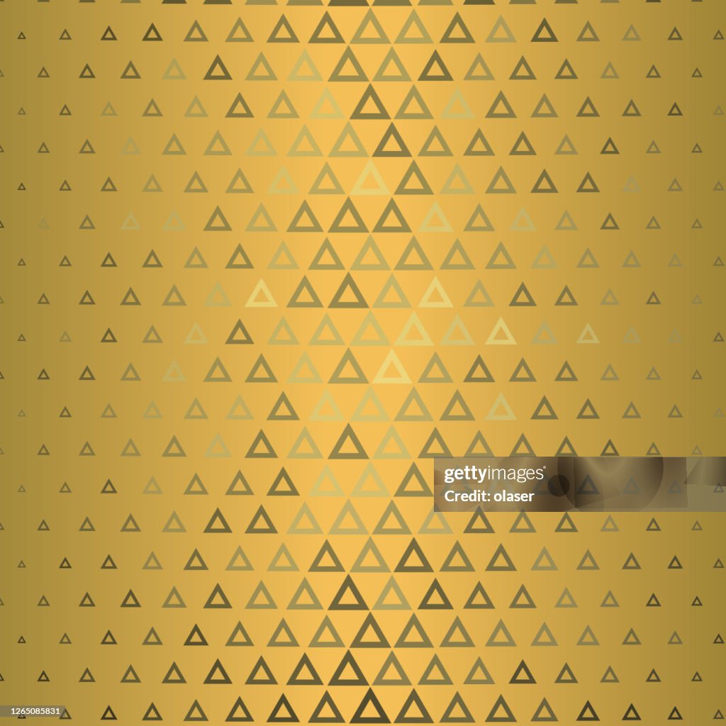 Evenly Spaced Horizontal Size Gradient Triangles Pointing Up With ...
