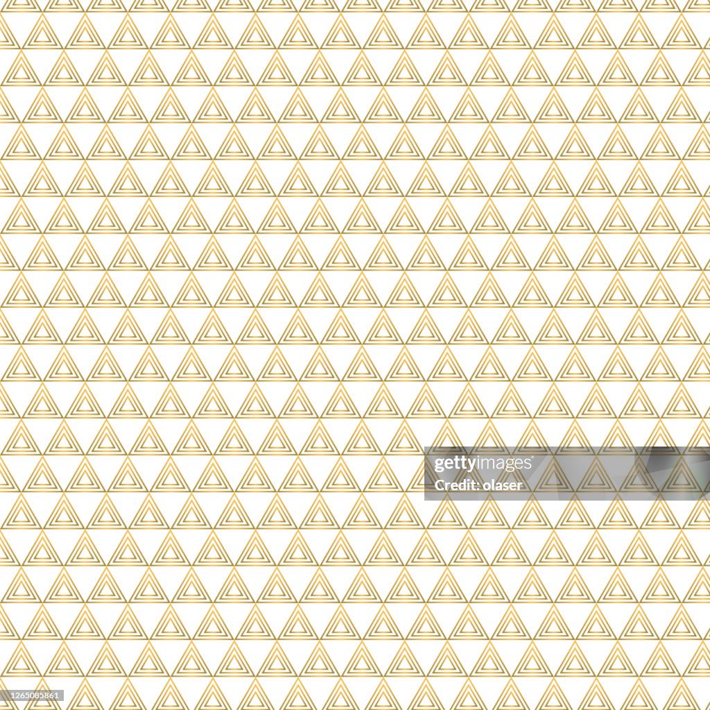 Reflective Triangle Pattern Equally Sized Triple Triangle Outline Every Second Pattern With ...
