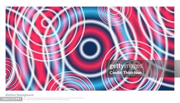 round frame with glowing and light. electric bright 3d circuit banner design - disk stock illustrations