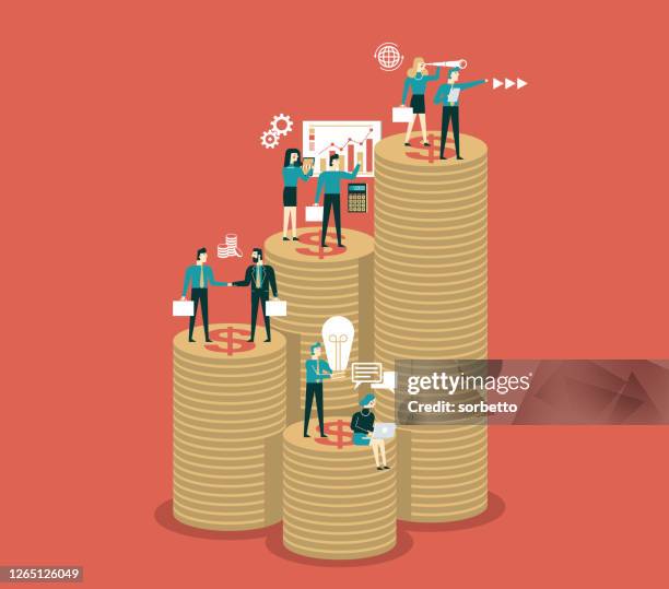business development - website analytics dashboard stock illustrations