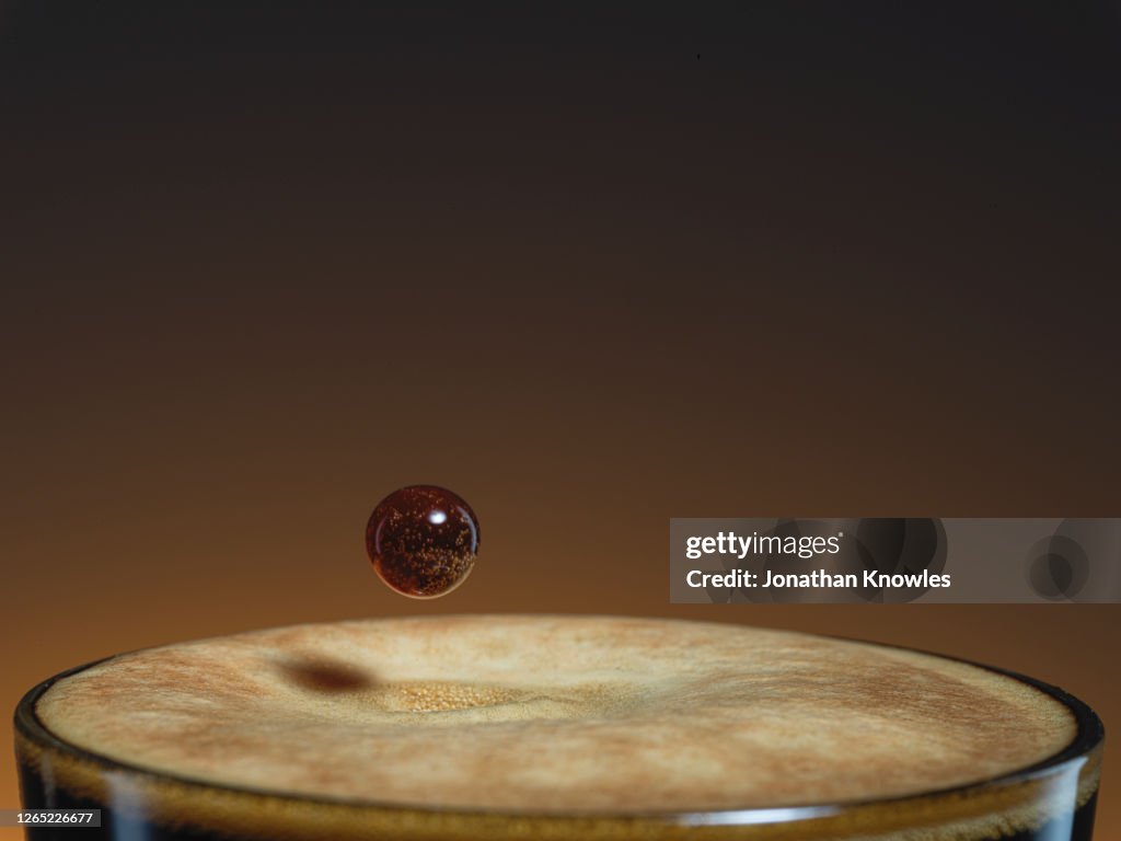 Coffee droplet