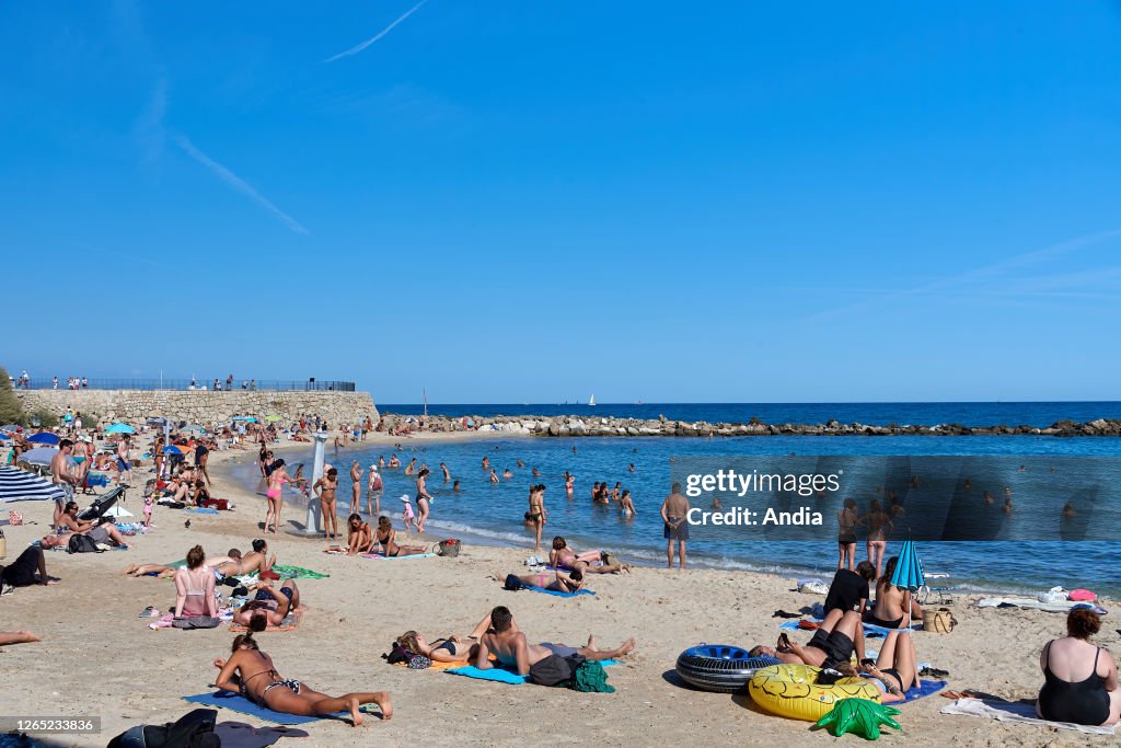 Beach of La Gravette.