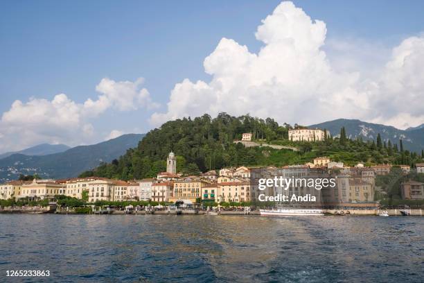 Italy, Lombardy, Lake Como: village of Bellagio.