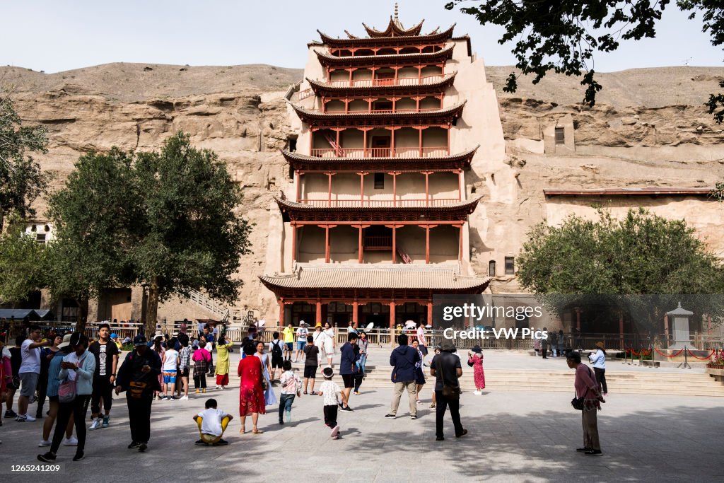 Mogao Caves in Dunhuang