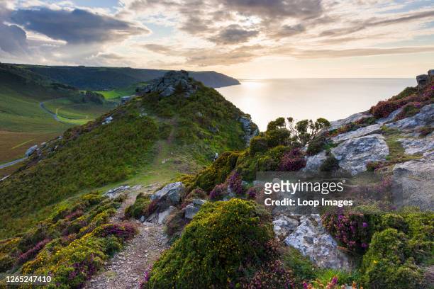 Valley of the Rocks in Exmoor National Park.