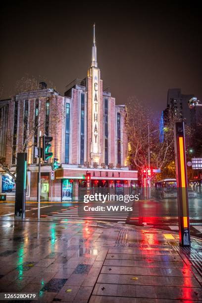 The Cathay theater in Shanghai, China.