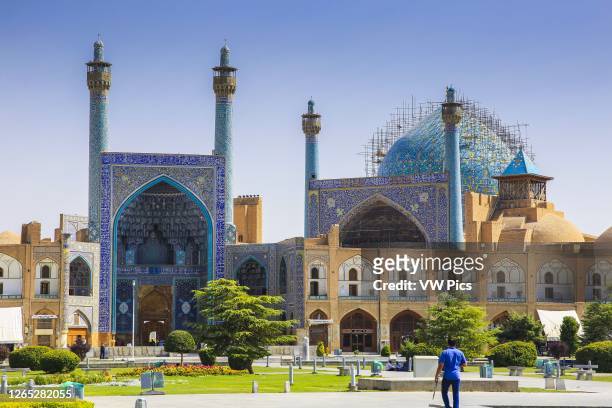 Shah Mosque. Naghsh-e Jahan Square. Isfahan, Iran. Asia.