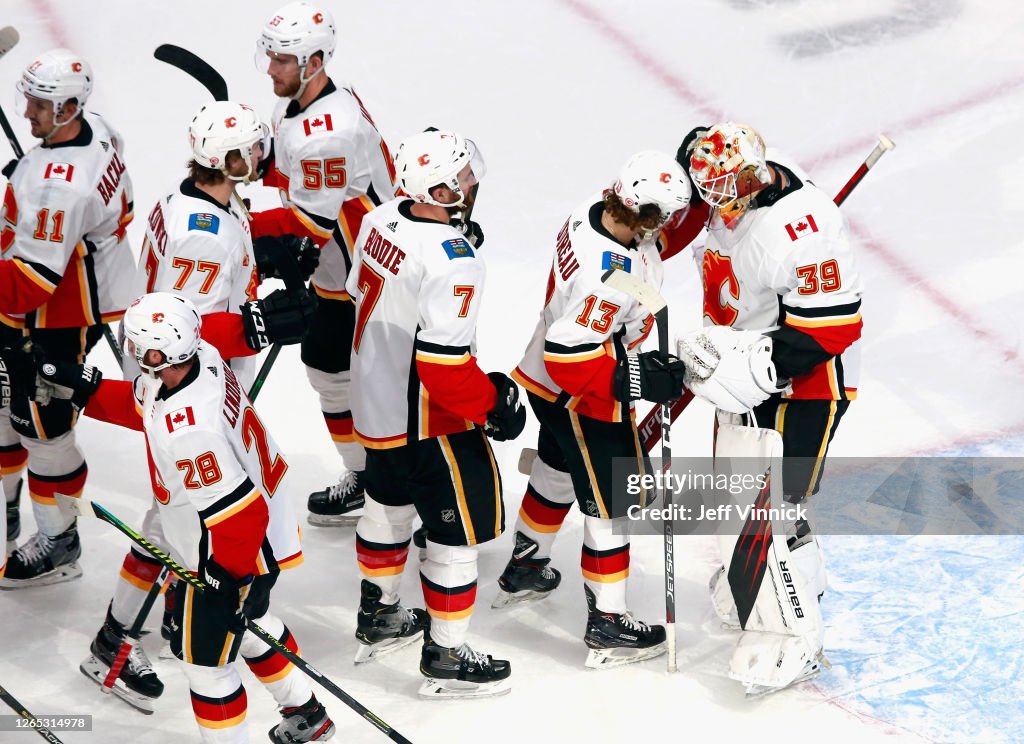 Calgary Flames v Dallas Stars - Game One