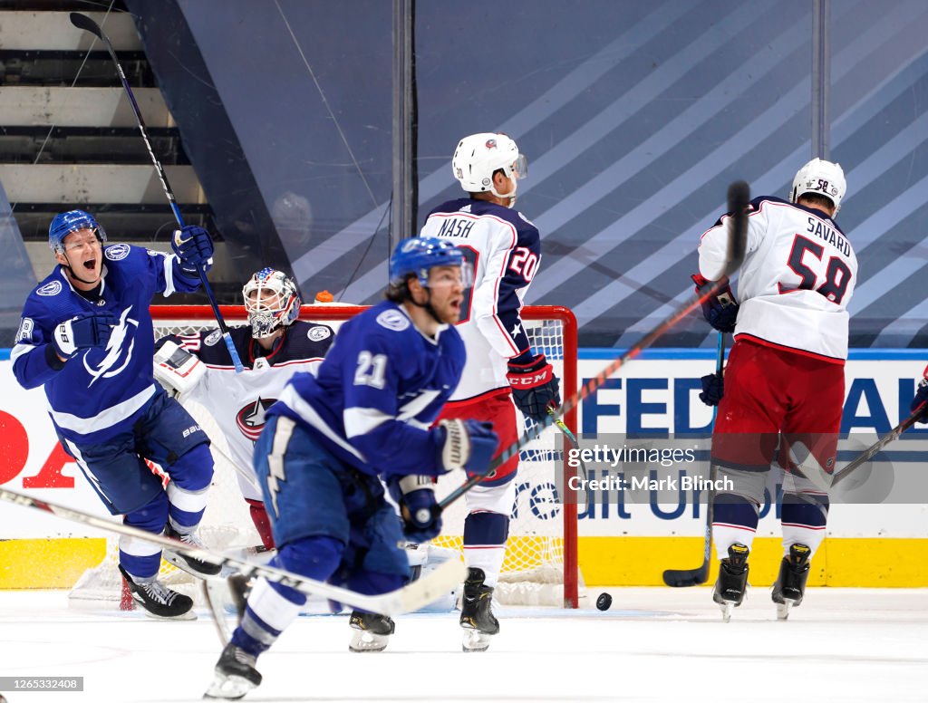 Columbus Blue Jackets v Tampa Bay Lightning - Game One