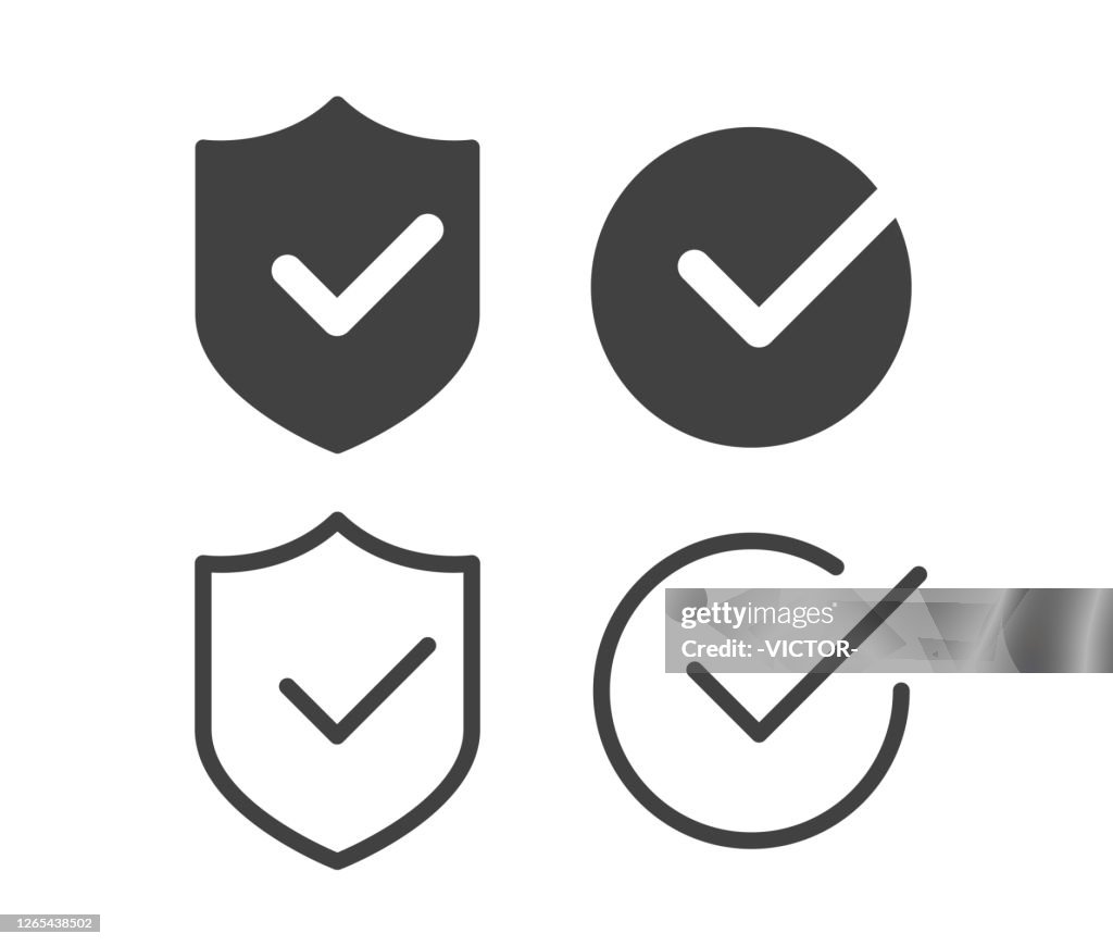 Check Mark - Illustration Icons