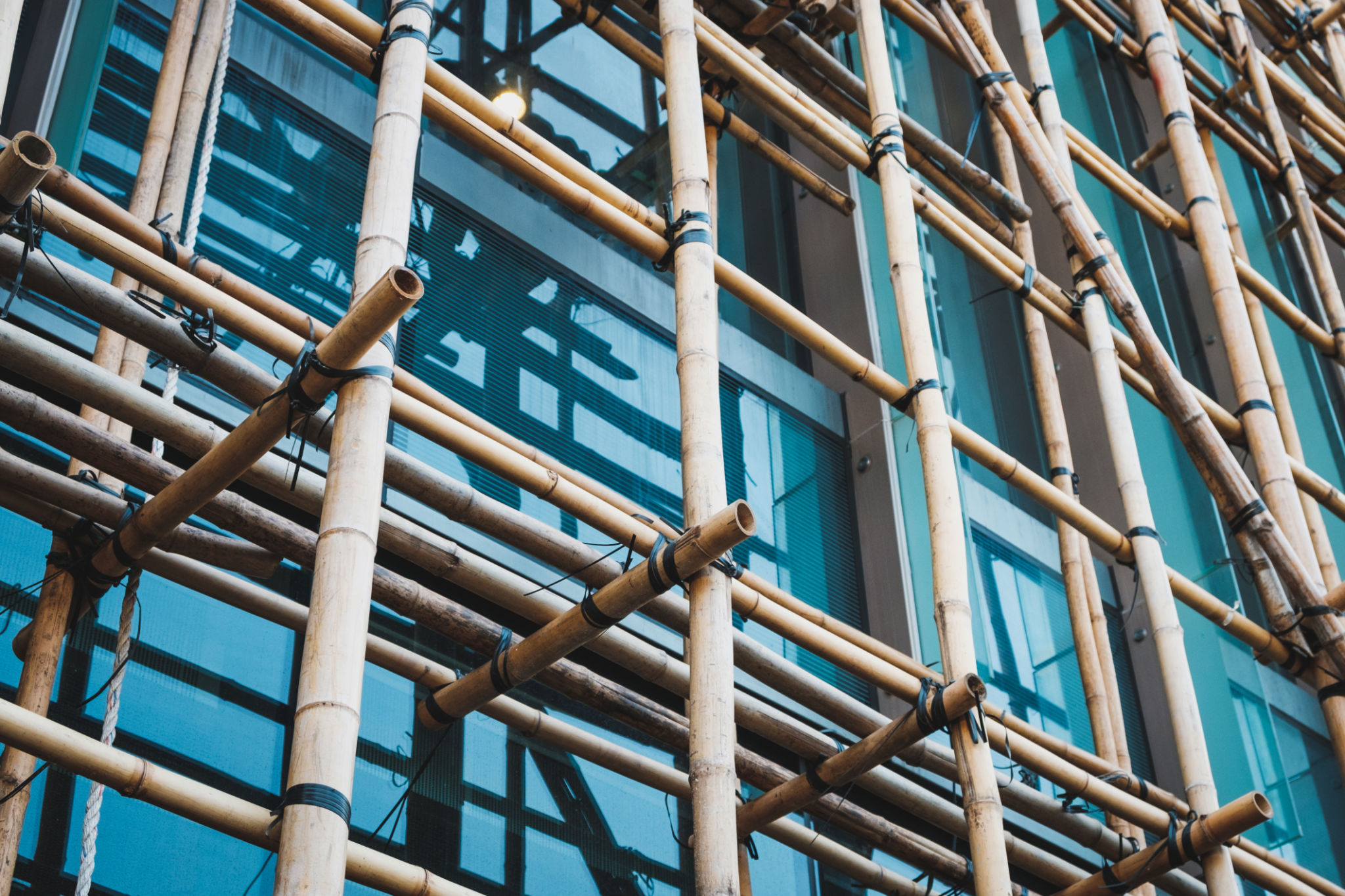 bamboo construction
