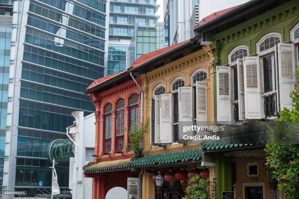 Singapore, Peranakan traditional houses.