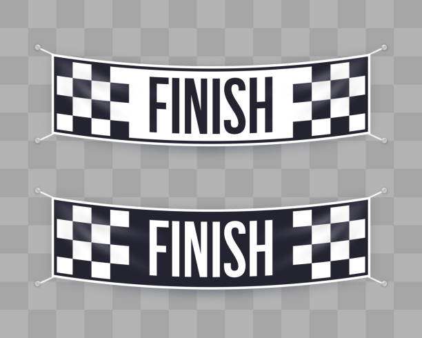 Finish Line Triangles 3,341 Breaking Finish Line Tape High Res Vector Graphics - Getty Images