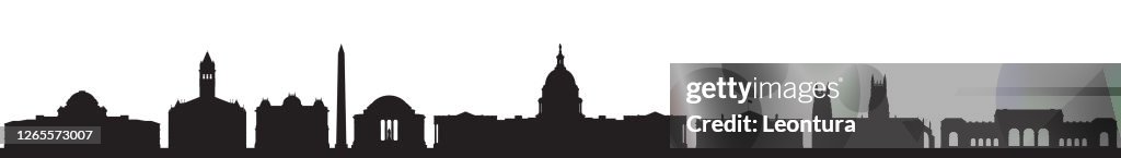 Washington DC (All Buildings Are Complete and Moveable)