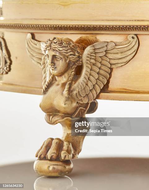 Soup tureen. Cover. And liner from the Branicki Service. Jean-Baptiste-Claude Odiot . Pierre-Paul Prud'hon. Designer . Adrien-Louis-Marie Cavelier....