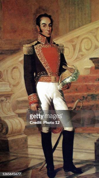 Simon Bolivar Venezuelan political leader. Together with Jose de San Martin, he played a key role in Latin America's struggle for independence from...