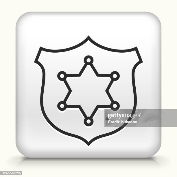 illustrations, cliparts, dessins animés et icônes de icône du bouclier d’insigne de police de protection - secret agent badge