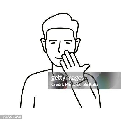 避免觸摸面部線條圖示。 避免觸摸面部線條圖示。