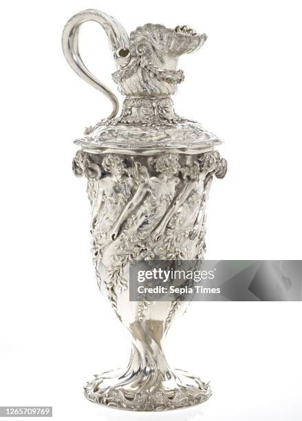 Goelet Racing Cup for Schooners, Charles Osborne, Designer , Tiffany & Co., Manufacturer silver, 29 x 13 x 12 in., Inscribed, engraved at the neck...