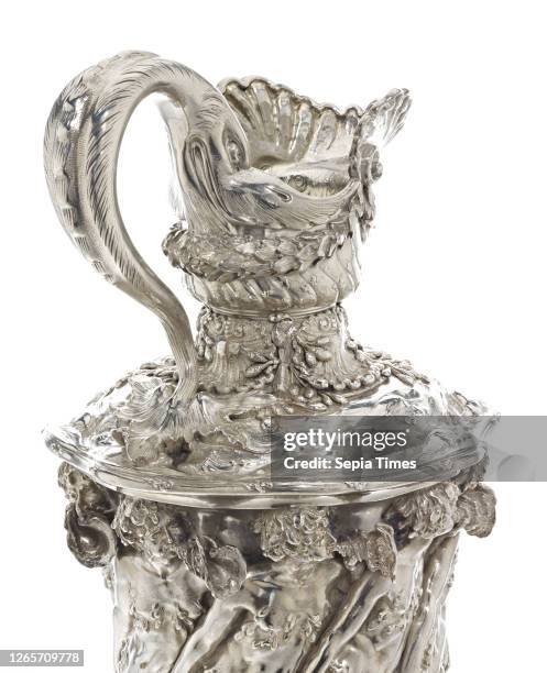 Goelet Racing Cup for Schooners, Charles Osborne, Designer , Tiffany & Co., Manufacturer silver, 29 x 13 x 12 in., Inscribed, engraved at the neck...