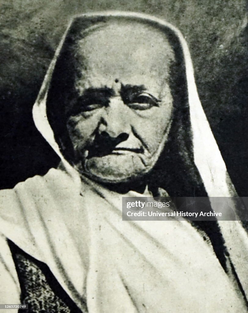Photograph of Kasturba Gandhi