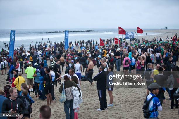 General view at the LA Triathlon presented by Herbalife on September 25, 2011 in Los Angeles, California.