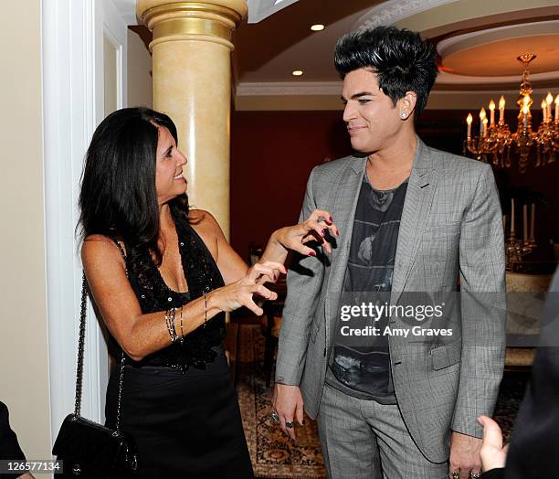 Adam Lambert;Leila Lambert Photos and Premium High Res Pictures Getty