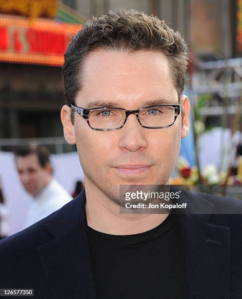 Bryan Singer arrives at the Premiere Of "Iris" - A Journey Into The World Of Cinema By Cirque du Soleil at the Kodak Theatre on September 25, 2011 in...