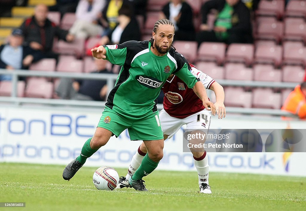 Northampton Town v Dagenham & Redbridge - npower League 2