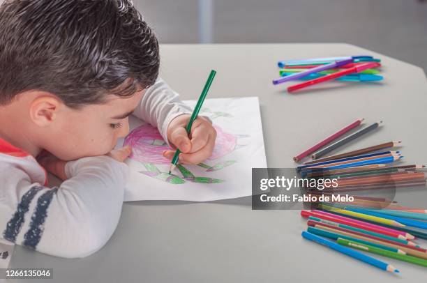 child's drawing - criança stock pictures, royalty-free photos & images