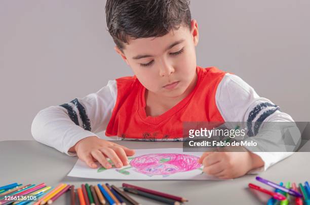 child's drawing - criança stock pictures, royalty-free photos & images