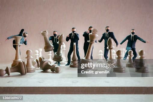 Chess boxing championship hi-res stock photography and images