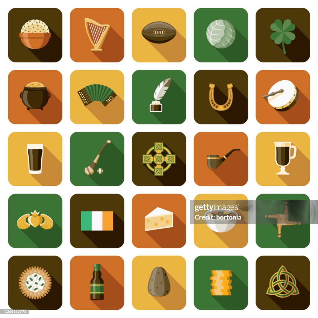 Ireland Icon Set