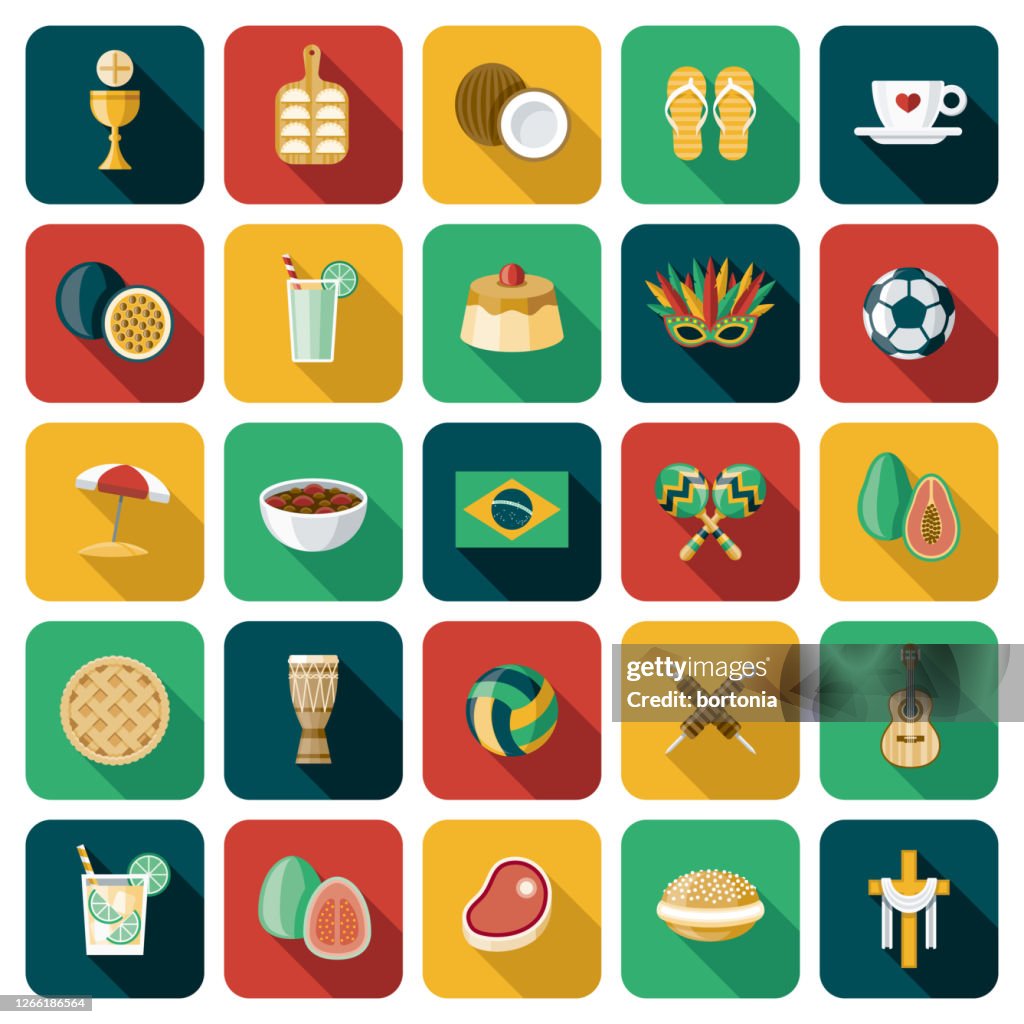 Pictogram Brazilië-set
