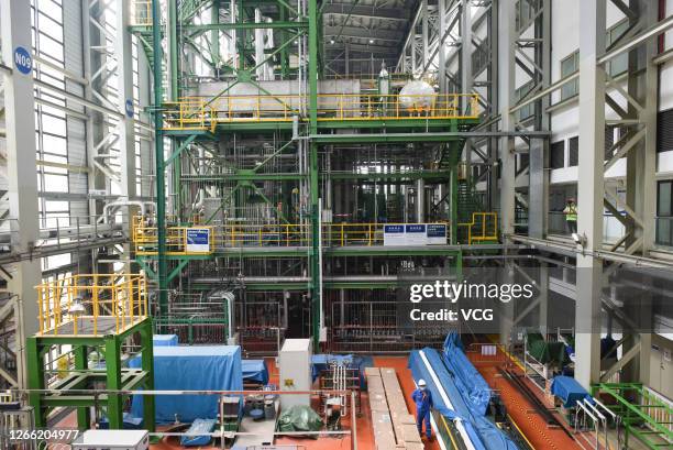 View of The CGN Laboratory of Comprehensive Thermal-Hydraulic and Safety Test Facilities on August 13, 2020 in Shenzhen, Guangdong Province of China.