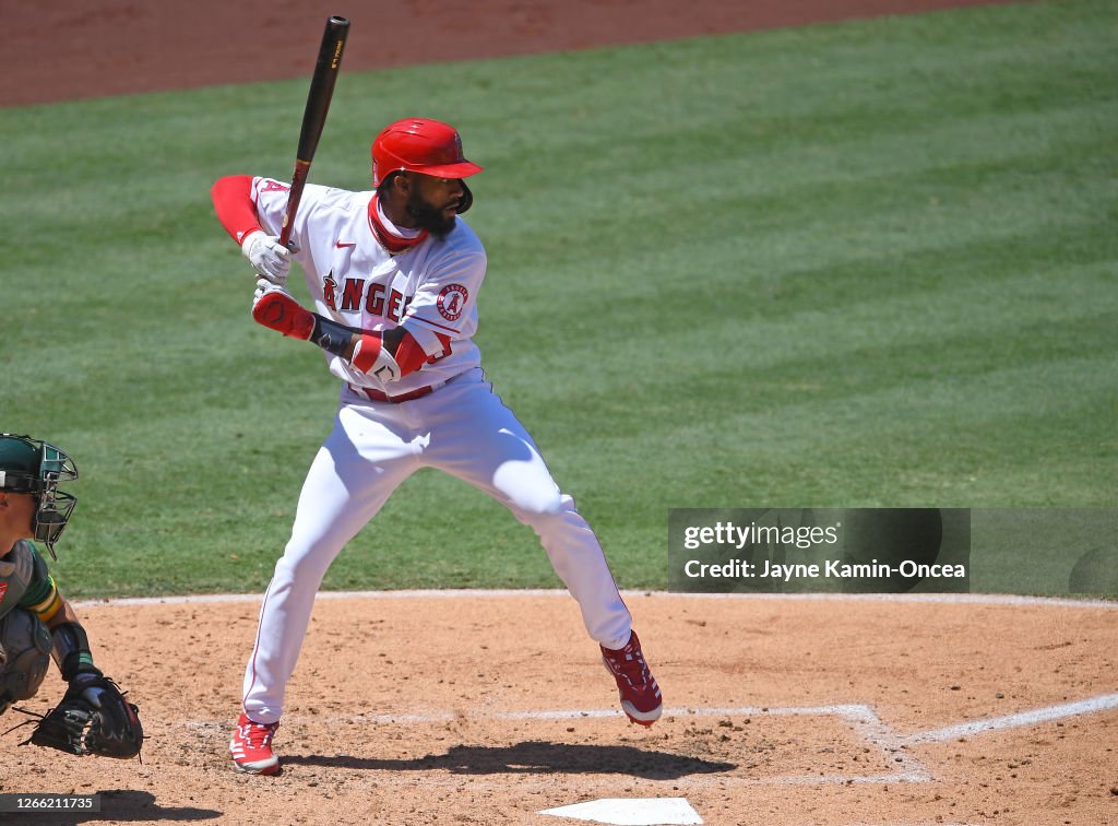 Oakland Athletics v Los Angeles Angels