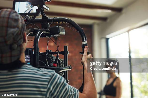 and...action! - bt sports industry stock pictures, royalty-free photos & images