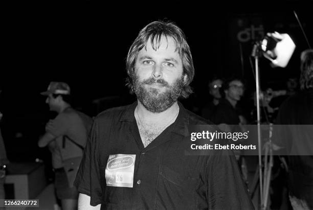 Carl Wilson of The Beach Boys at the Jamaican World Music Festival in Montego Bay, Jamaica on November 26, 1982.
