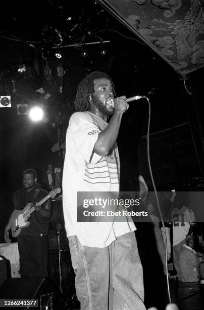 Black Thought performing with The Roots at Irving Plaza in New York City on June 17, 1996.